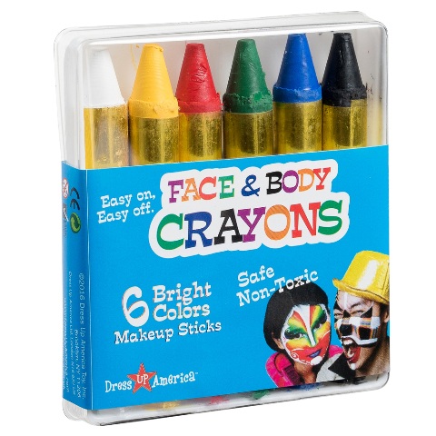 Face Paint Sticks 6pc sml Dres