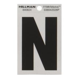3" Reflective "N"