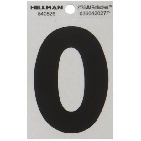 3" Reflective "O" [Letter]