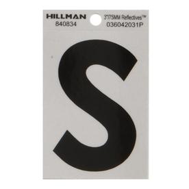 3" Reflective "S"
