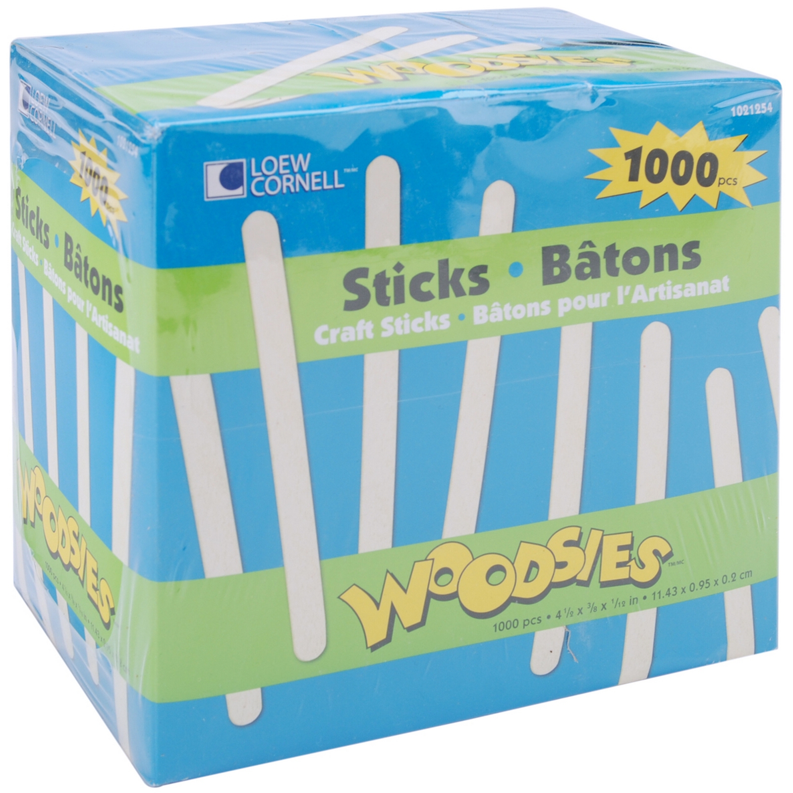 Craft Sticks 4" 1000ct