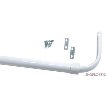 Curtain Rod Single 18" - 28"