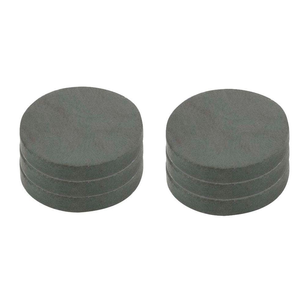 Magnetic Grey Coins 1" 6ct