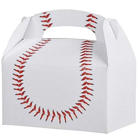 Treat Box Baseball 6.25" 12ct,