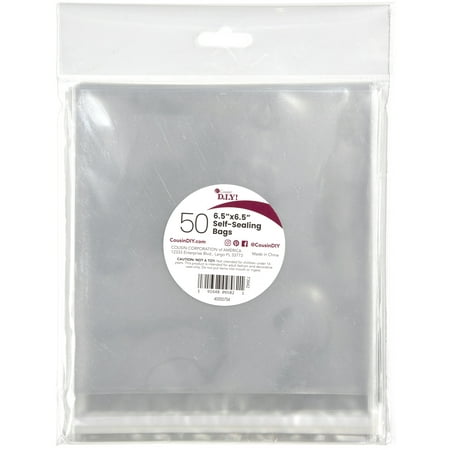 Self-Sealing Bag 6½x6½    50ct