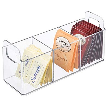 Tea Organizer CLR 3-comp +Hndl