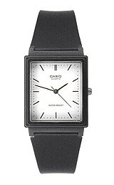 Casio Men Wht/Blk MQ27-7E