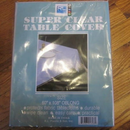 Clear Tablecloth 60 x 108