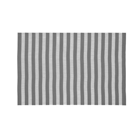 Placemat Sheer Stripe GREY
