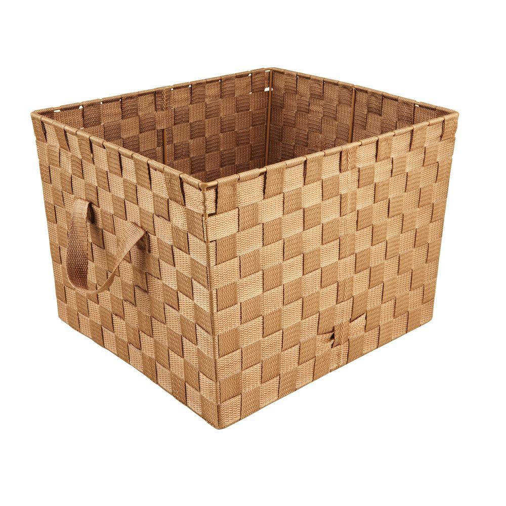 Woven Tote LRG13x15x10 Chocola