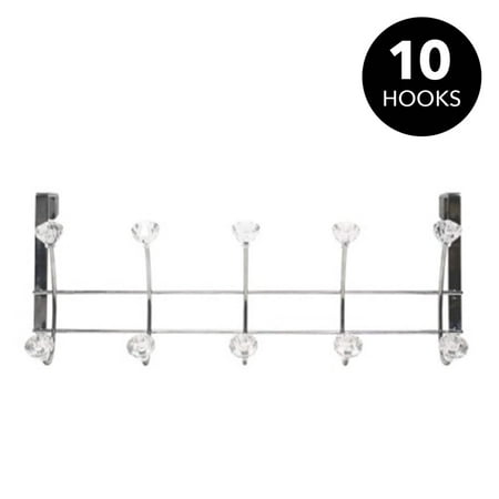 OTD 5 Hook Rack Chrome/Crystal