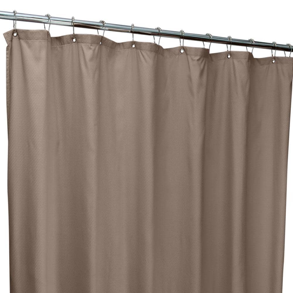 Shower Liner Microfiber Taupe