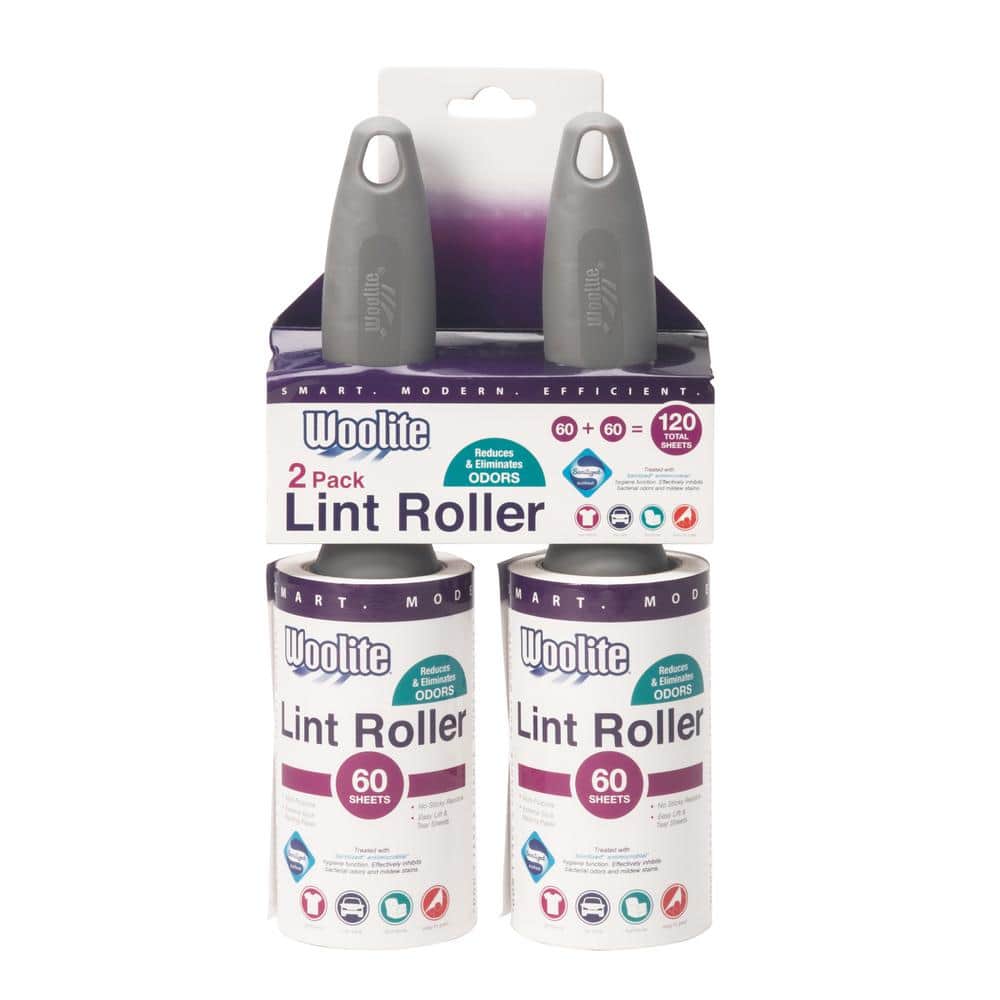Lint Roller 60sh 2pk Woolite