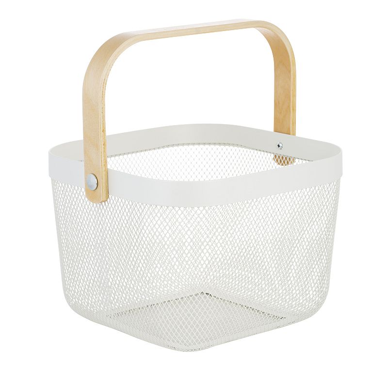 Mesh Meta Tote 9x9 Bamboo Hnd