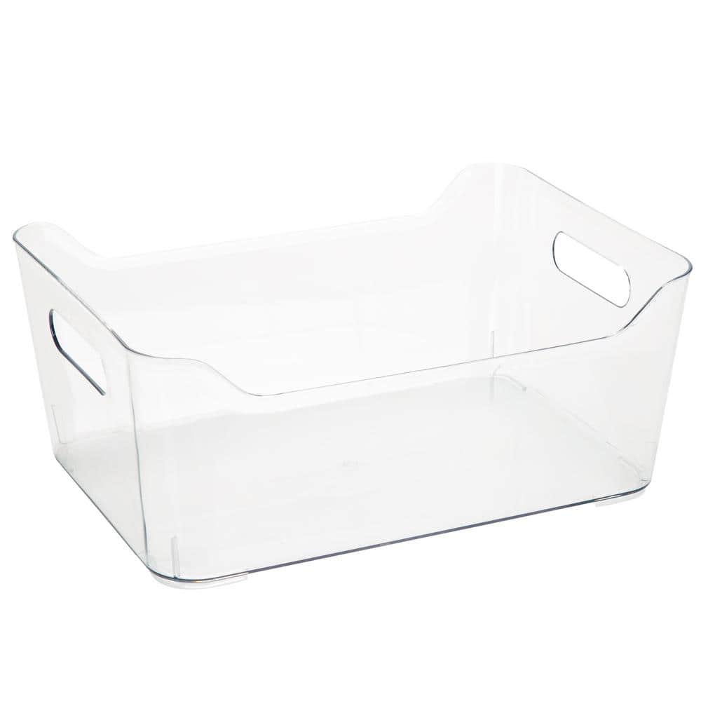 Bin 5x9x13 w/Handle Clear Kenn