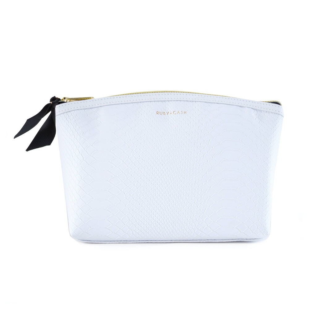 Cosmetic Bag White R+C
