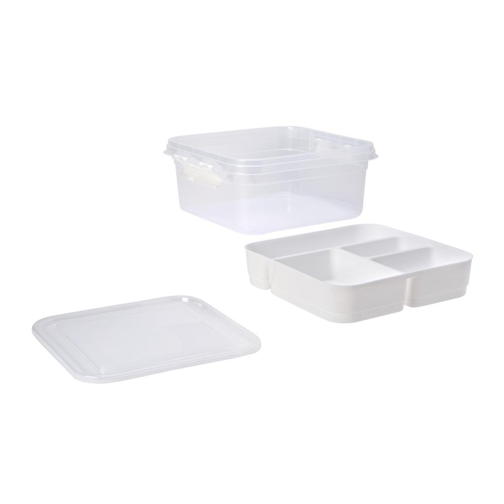 Storage Box 10x10x4 2-tier