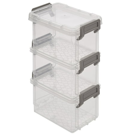 Storage Bin 12oz Set/3 w/locki