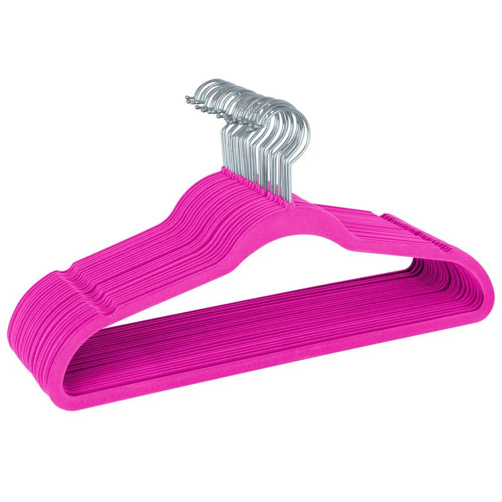 Hanger-Velvet-Fuchsia-25pk