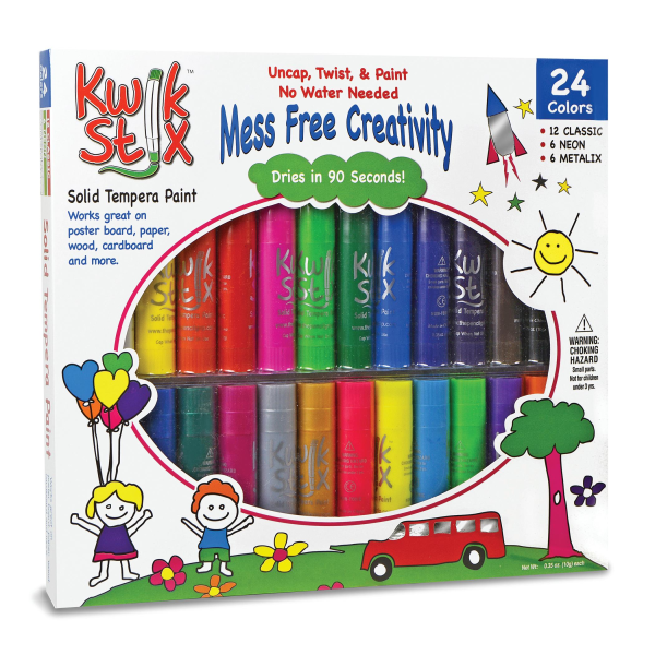 Kwik Stix Tempera Paint 24pk.