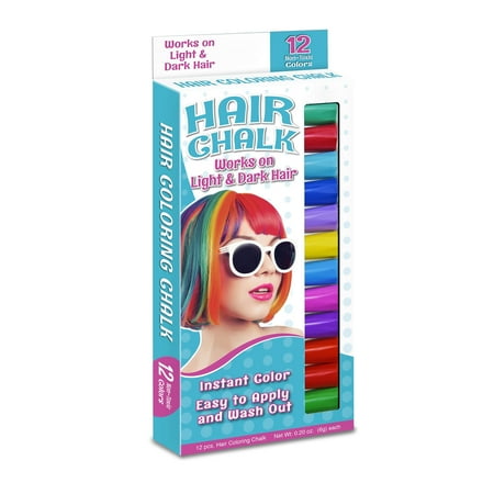 Hair Chalk 12pk. Assorted TPG