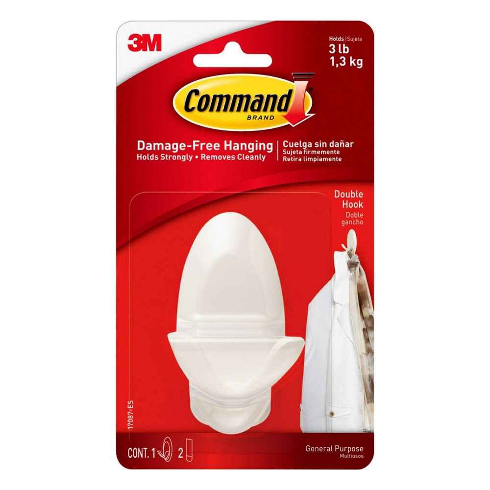 Command  Double Hook 3lb