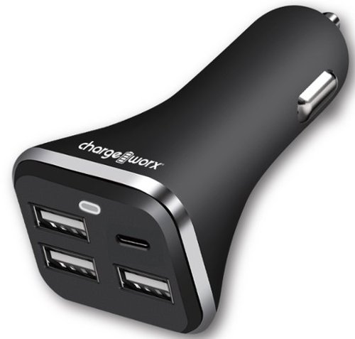 Car Charger 3-USB-1C Port 6Amp
