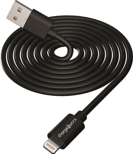 Lightning Cable 6' Blk ChargeW