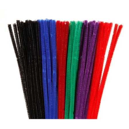 Chenille Stems 100pk 6mm Multi