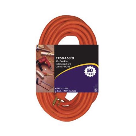 Extension Cord 25' 14g+3T Outd