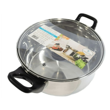4qt Dutch Oven SS Black Handle