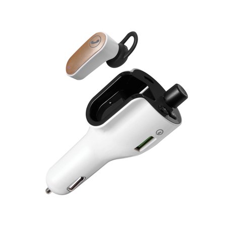 FM Transmitter w/BT Headset