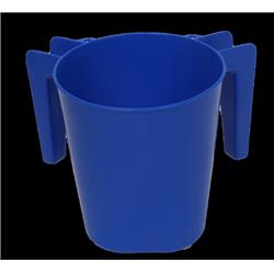 WashCup Plastic Square Blue