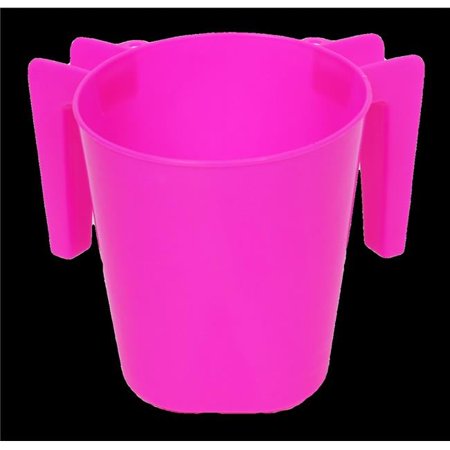 WashCup Plastic Square Pink