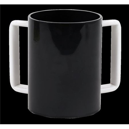 Washcup Acrylic 57185 Blk+Wht
