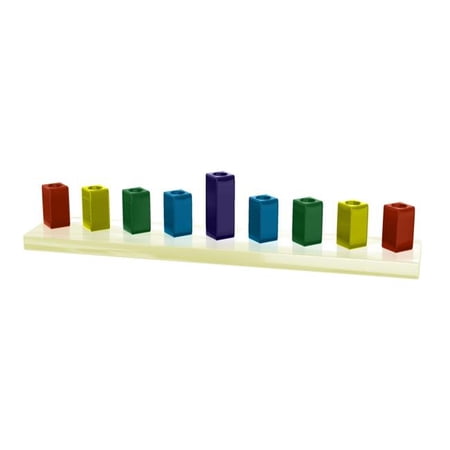 Menorah Candle Enamel Multi