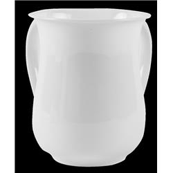 Washcup Acrylic 59398 Wht+Wht