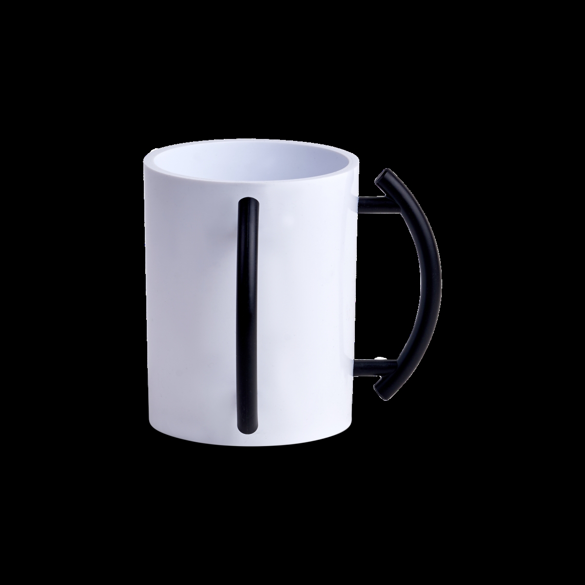 Washcup Acrylic 60515 Wht/Blk