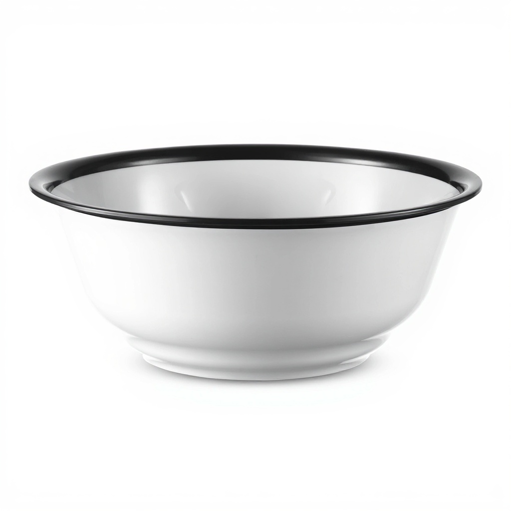 Washbowl Acrylic 60535 Wht/Blk