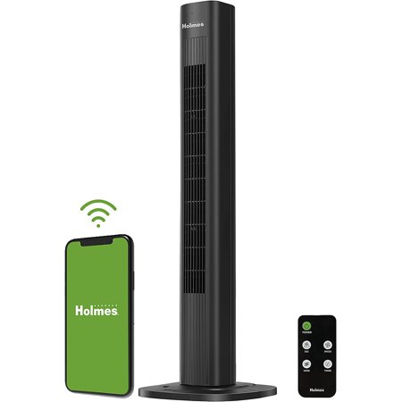 Tower Fan 36" w/Remote BLK HOL