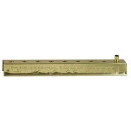 Strip Menora Base - Gold