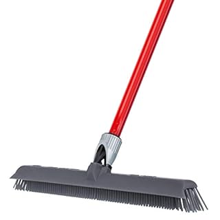 Rubber Broom  15" SWIVEL