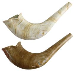 Shofar Plastic Natural 8.5""