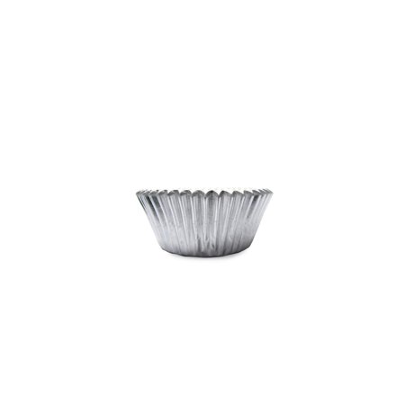 Baking Cup Foil Silver 72pk.