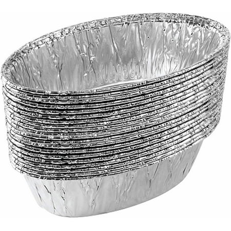 Foil Pan Challah Oval 2-lb 5ct