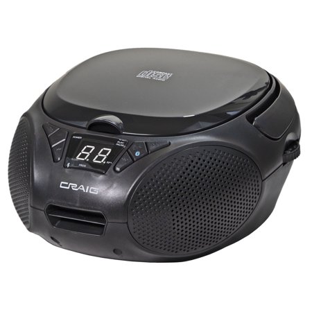 Boombox CD/Radio w/BT Black