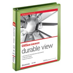 1" View Binder Lime OD
