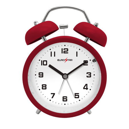 Big Ben Battery Alarm Red Euro