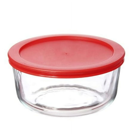 Euro* 2-cup Round w/red cover