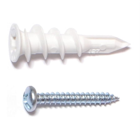 EZ Anchor#6 x1-1/4 Plastic 12c